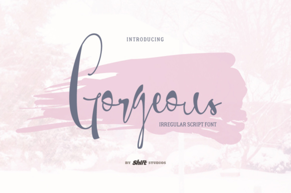 Gorgeous Font - Featured Image