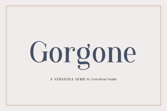 Gorgone Font - Featured Image