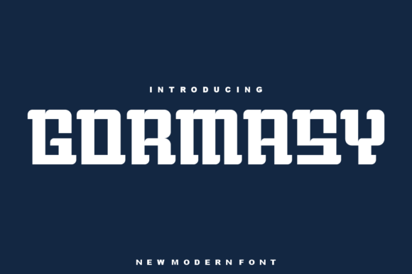 Gormasy Font - Featured Image