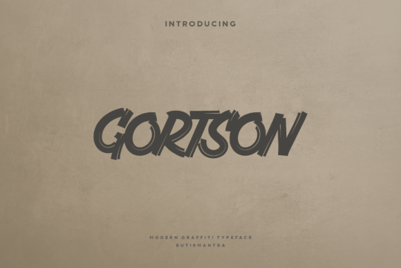 Gortson Font - Featured Image