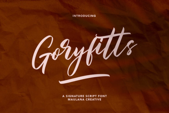 Goryfitts Font - Featured Image