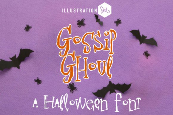 Gossip Ghoul Font - Featured Image