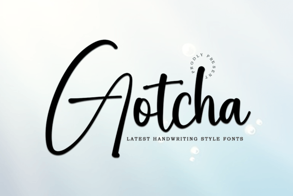 Gotcha Font - Featured Image