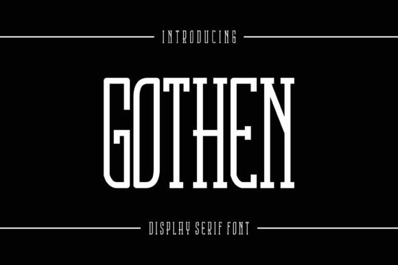 Gothen Font - Featured Image