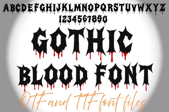 Gothic Blood Font - Featured Image