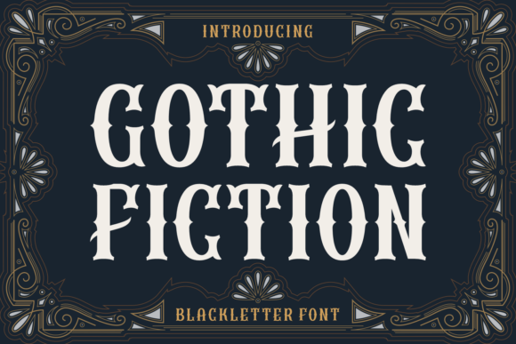 Gothic Fiction Font - Featured Image