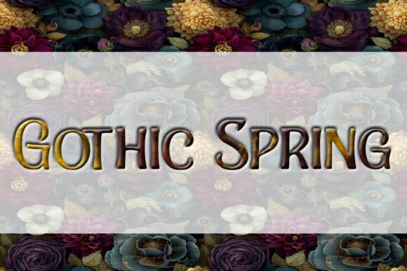 Gothic Spring Font - Featured Image