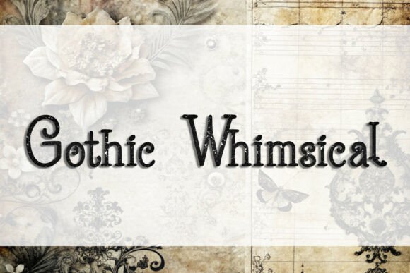 Gothic Whimsical Font - Featured Image