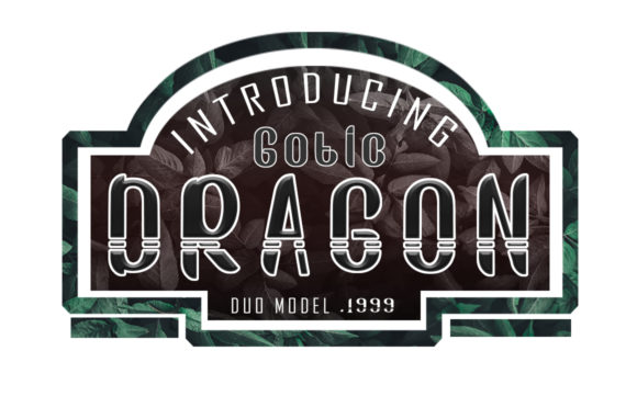 Gotic Dragon Font - Featured Image