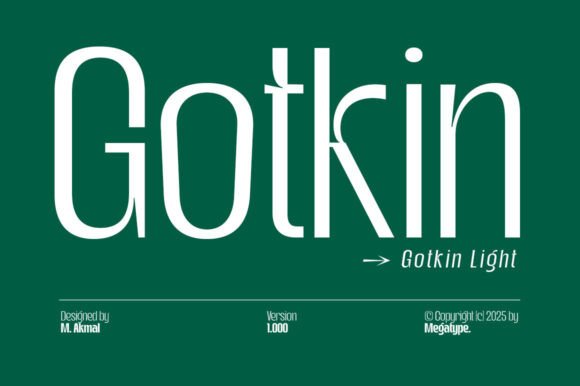 Gotkin Light Font - Featured Image