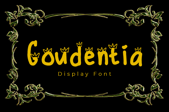Goudentia Font - Featured Image