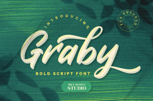 Graby Script Font - Featured Image