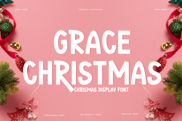 Grace Christmas Font - Featured Image