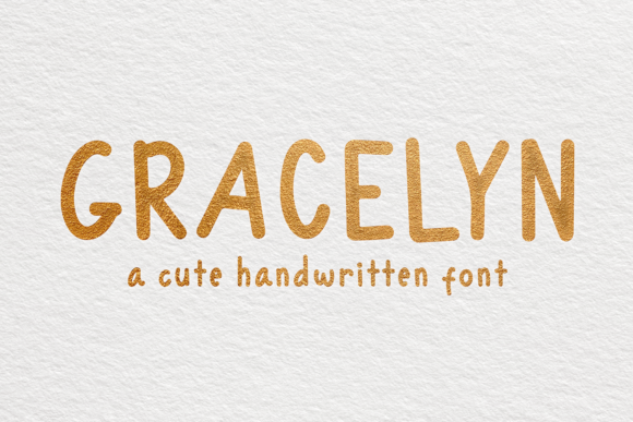 Gracelyn Hand Font - Featured Image