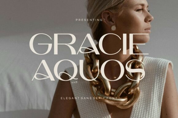 Gracie Aquos Font - Featured Image