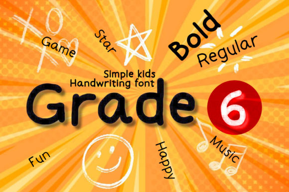 Grade6 Font - Featured Image