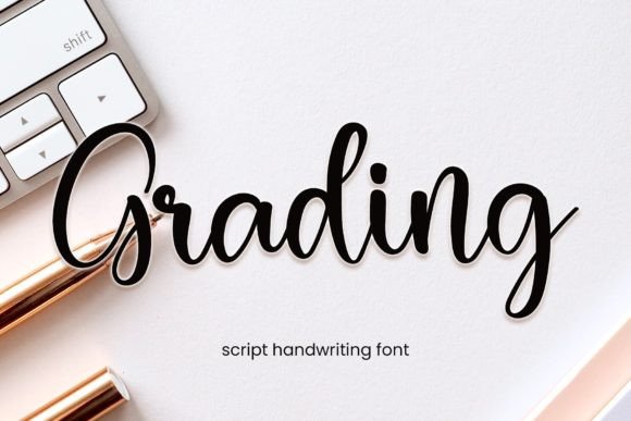 Grading Font - Featured Image