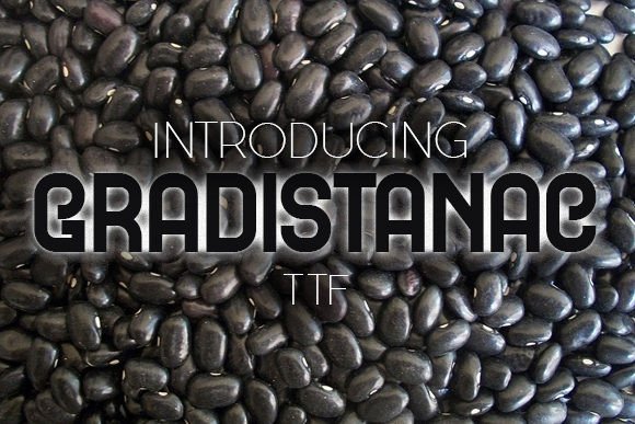 Gradistanac Font - Featured Image