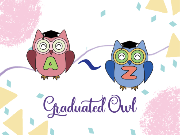 Graduated Owl Font - Featured Image