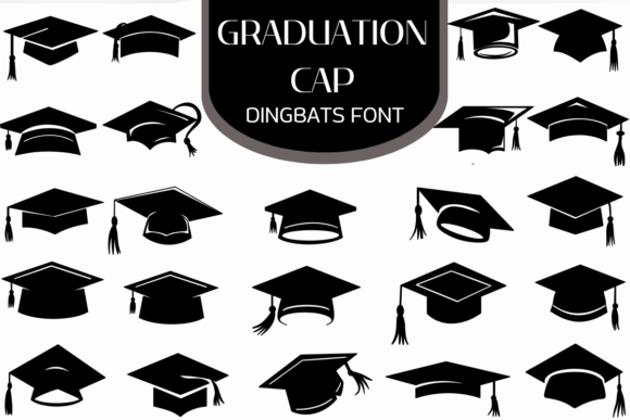 Graduation Cap Font - Featured Image