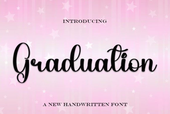 Graduation Font - Featured Image