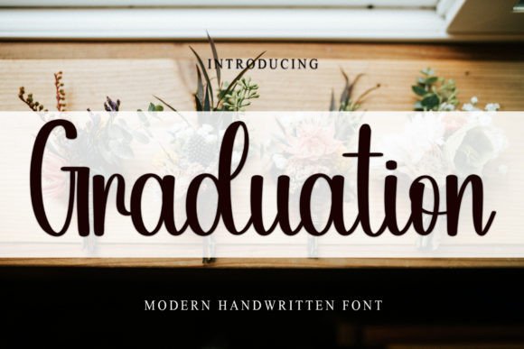 Graduation Font - Featured Image