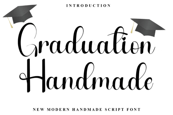 Graduation Handmade Font - Featured Image