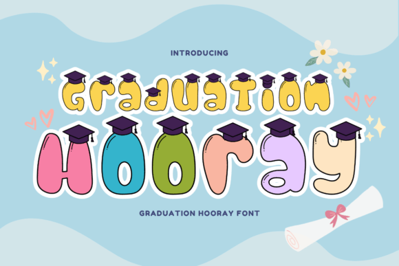 Graduation Hooray Font - Featured Image
