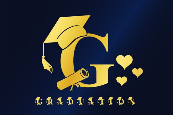 Graduation Monogram Font - Featured Image