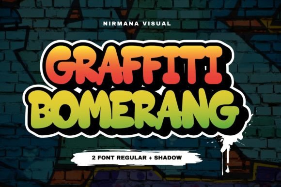 Graffiti Bomerang Font - Featured Image