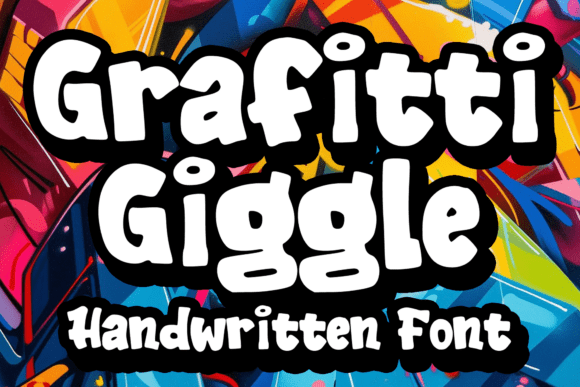 Graffiti Giggle Font - Featured Image