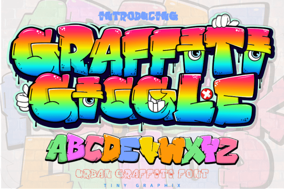 Graffiti Giggle Font - Featured Image