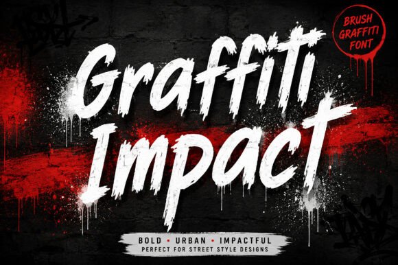 Graffiti Impact Font - Featured Image