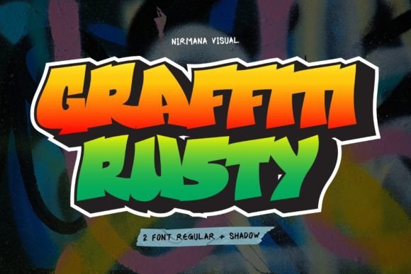 Graffiti Rusty Font - Featured Image