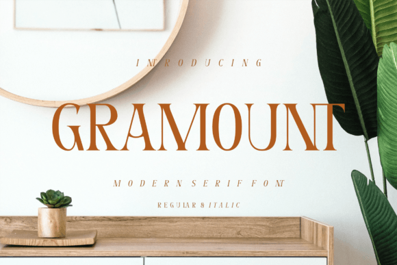 Gramounth Font - Featured Image