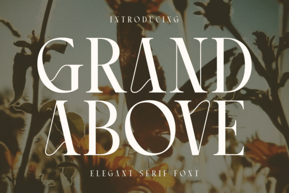 Grand Above Font - Featured Image