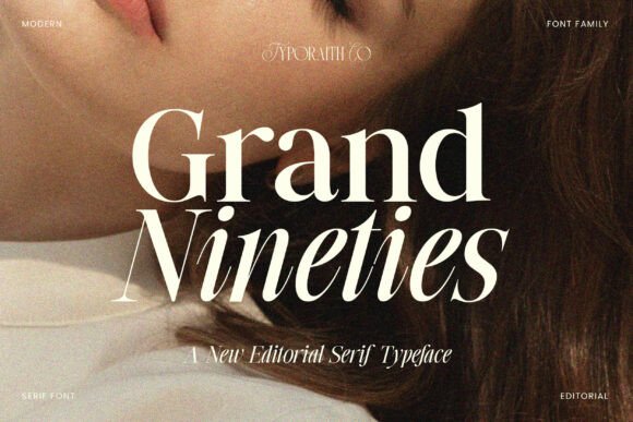 Grand Nineties Font - Featured Image