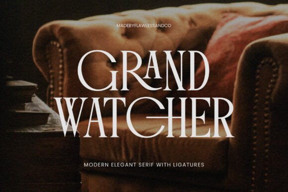 Grand Watcher Font - Featured Image