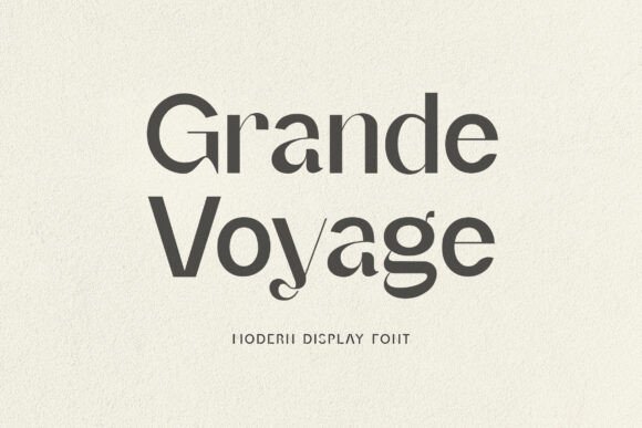 Grande Foyage Font - Featured Image