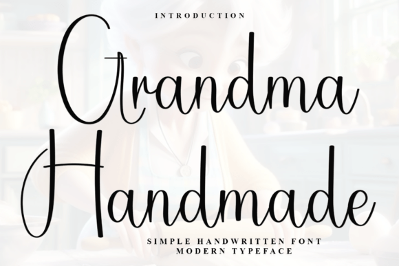 Grandma Handmade Font - Featured Image