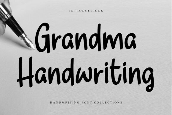 Grandma Handwriting Font - Featured Image