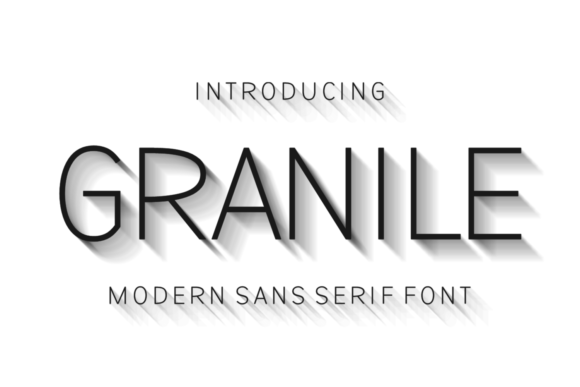 Granile Font - Featured Image