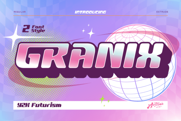 Granix Font - Featured Image