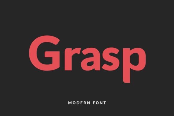 Grasp Font - Featured Image
