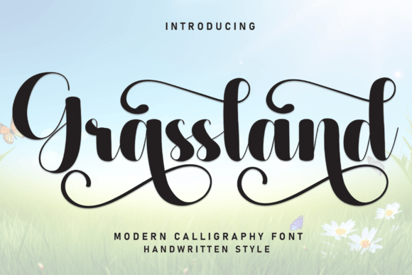 Grassland Font - Featured Image
