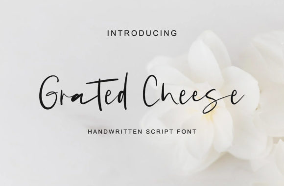 Grated Cheese Font - Featured Image