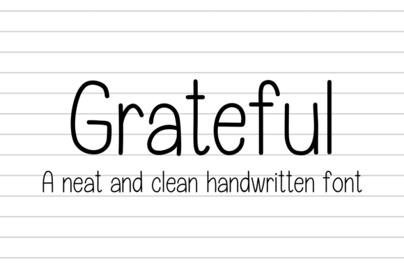 Grateful Font - Featured Image