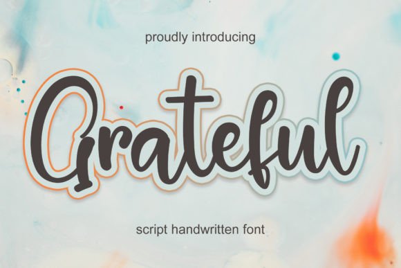 Grateful Font - Featured Image