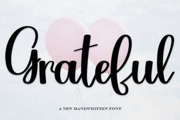 Grateful Font - Featured Image