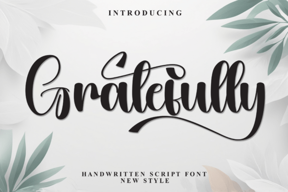 Gratefully Font - Featured Image